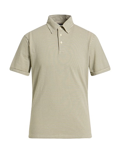 HACKETT Polo shirt Sage green 100% Cotton