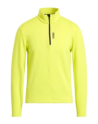 COLMAR Sweatshirt Lime green 93% Polyester, 7% Elastane
