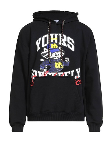 MSGM Hooded track jacket  Black 100% Cotton