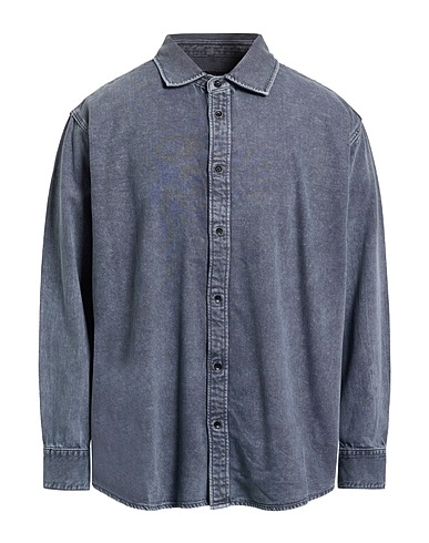 RAG & BONE Denim shirt Grey 59% Cotton, 41% Lyocell