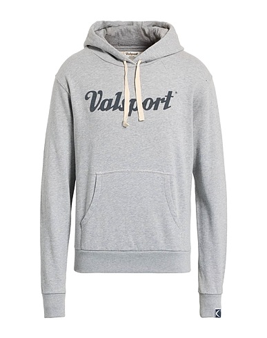 VALSPORT Hooded sweatshirt Light grey 100% Cotton