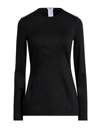 WOLFORD T-shirt Black 90% Polyamide, 10% Elastane