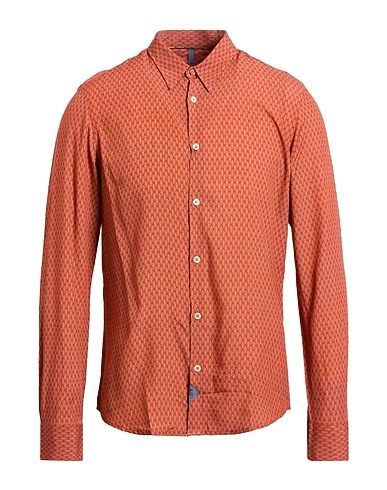 KOON Patterned shirt Rust 100% Viscose