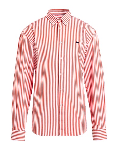 HARMONT & BLAINE Camicia a righe Corallo 100% Cotone