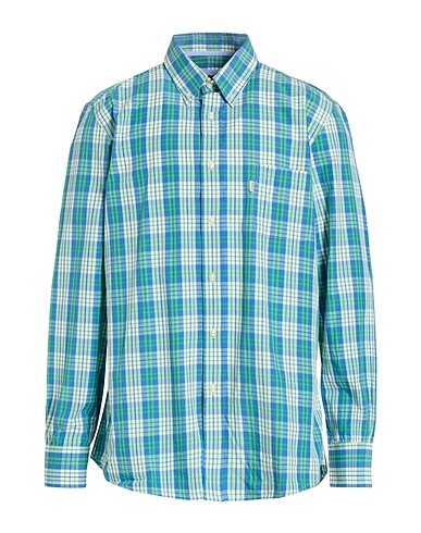 BARBOUR Checked shirt Green 100% Cotton