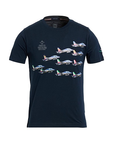 AERONAUTICA MILITARE T-shirt Midnight blue 100% Cotton