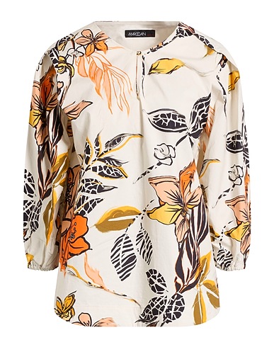 MARC CAIN Top Beige 100% Cotton