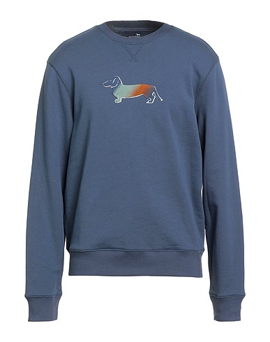 HARMONT & BLAINE Sweatshirt Blau 100% Baumwolle