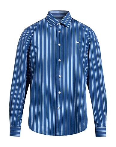 HARMONT & BLAINE Striped shirt Blue 100% Cotton
