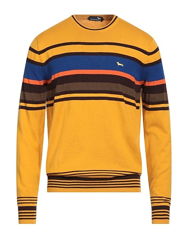 HARMONT & BLAINE Sweater Yellow 60% Cotton, 40% Wool