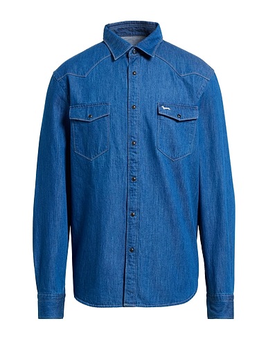 HARMONT & BLAINE Denim shirt Blue 100% Cotton