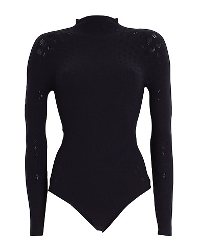 WOLFORD TOPS Schwarz 83% Polyamid, 17% Elastan