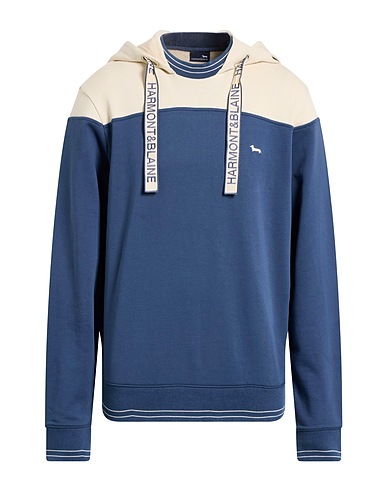 HARMONT & BLAINE Sweatshirt Navy 87% Cotton, 13% Polyester
