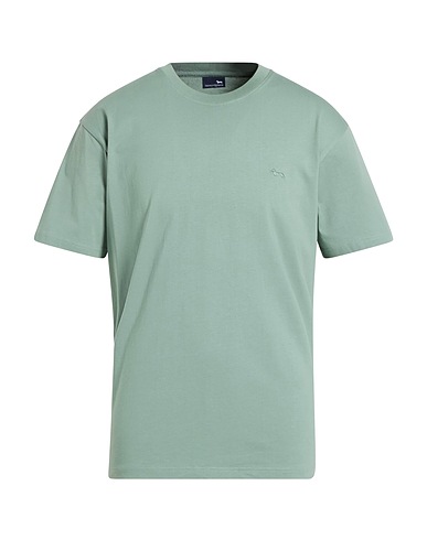 HARMONT & BLAINE Basic T-Shirt Light green 100% Cotton