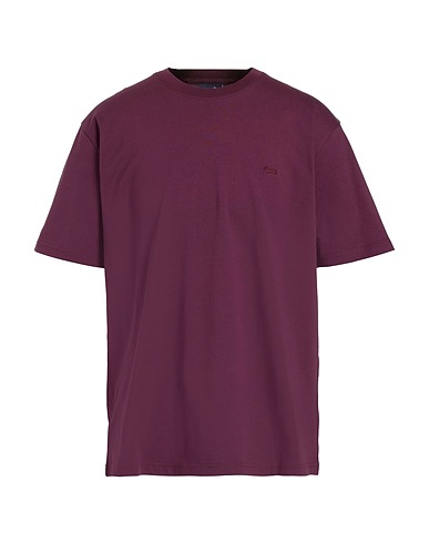 HARMONT & BLAINE Basic t-Shirt Μπορντό 100% Βαμβάκι
