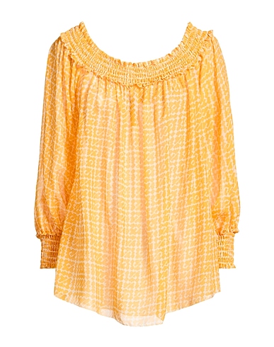 MARC CAIN Off-the-shoulder top Mandarin 100% Silk