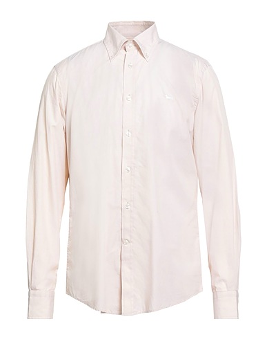 HARMONT & BLAINE Solid colour shirt Beige 100% Cotton