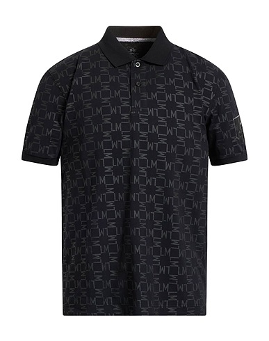 LA MARTINA Poloshirt Schwarz 92% Baumwolle, 8% Elastan