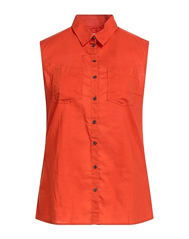 BARBOUR Camicie e bluse tinta unita Ruggine 100% Cotone