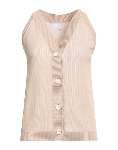 ELEVENTY Top Beige 100% Cotton