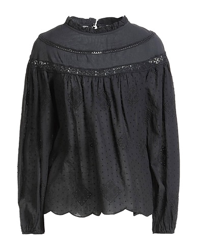 REBEL QUEEN by LIU •JO Top Black 100% Cotton