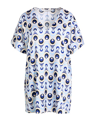 HERZENSANGELEGENHEIT Top Light blue 95% Silk, 5% Elastane