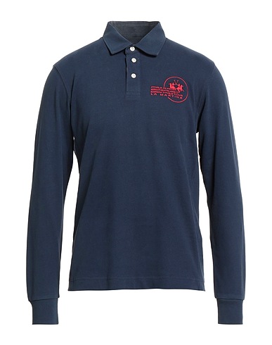 LA MARTINA Polo Blu navy 100% Cotone