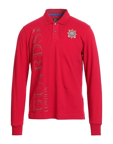 LA MARTINA Polo GUARDS POLO CLUB Mattone 95% Cotone, 5% Elastan