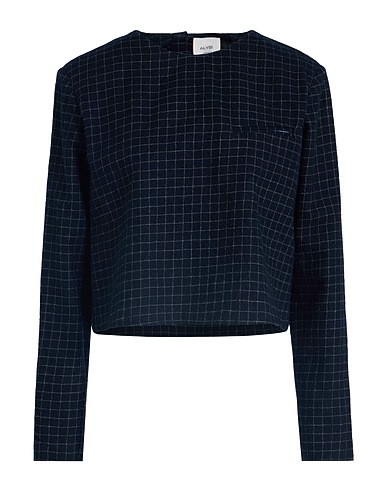 ALYSI Top Navy 100% Virgin Wool