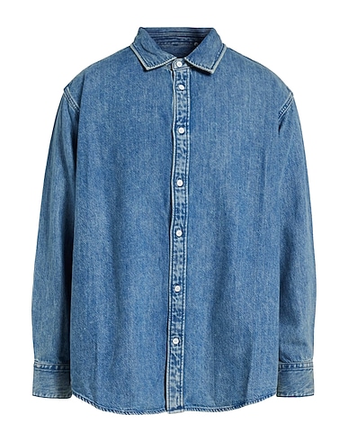 RAG & BONE Denim shirt 60% Cotton, 40% Lyocell