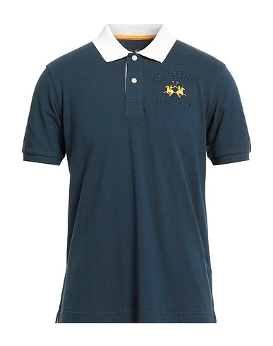 LA MARTINA Poloshirt Marineblau 100% Baumwolle