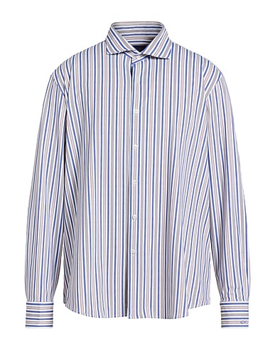 PAUL & SHARK Striped shirt TRAVEL 85% Polyamide, 15% Elastane