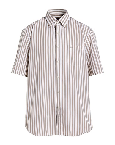 PAUL & SHARK Striped shirt Taupe 100% Cotton