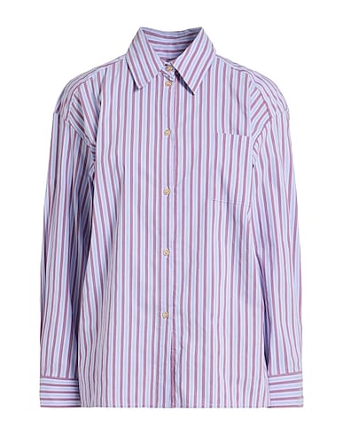 BA&SH Рубашка в полоску 69% Хлопок, 27% Полиамид, 4% Эластан