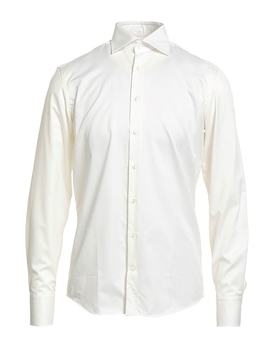 STENSTRÖMS Camicia tinta unita Bianco 100% Cotone