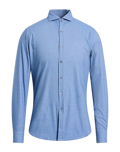 JACOB COHЁN Einfarbiges Hemd 100% Baumwolle