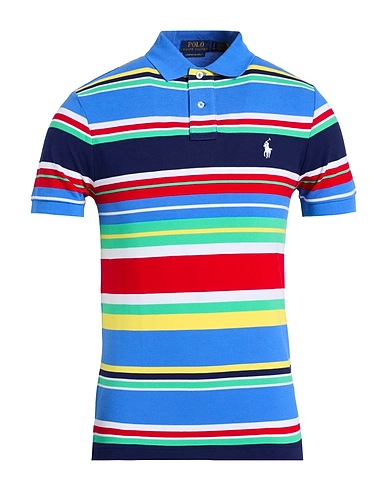 POLO RALPH LAUREN Polo shirt Light blue 100% Cotton