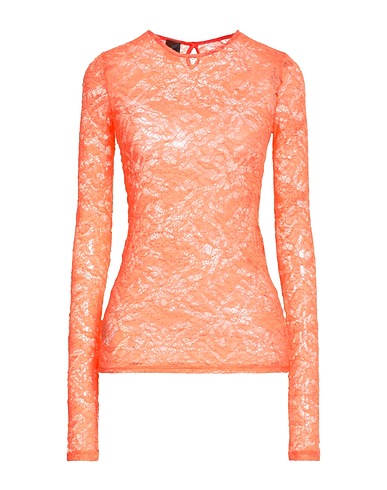 PINKO Top Orange 62% Cotton, 31% Polyamide, 7% Elastane, Polyester