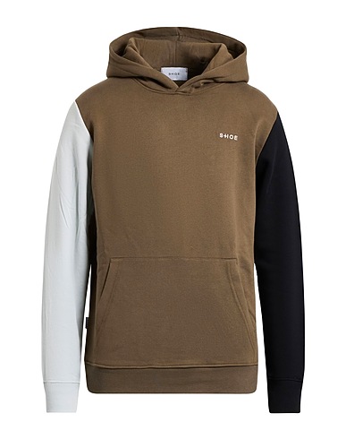 SHOE Hooded track jacket KHAKI 100% Cotton