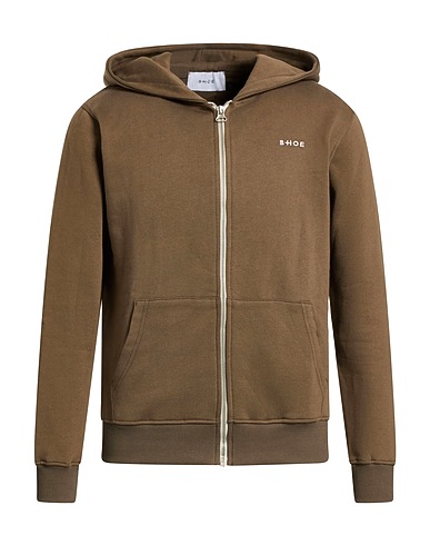 SHOE Hooded sweatshirt Khaki 100% Cotton