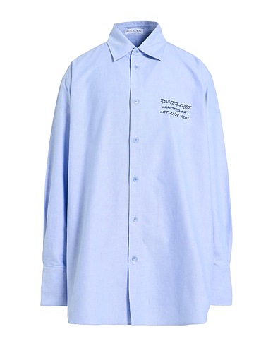 JW ANDERSON Shirts Light blue 100% Cotton