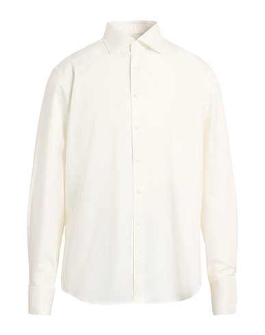 STENSTRÖMS Solid color shirt Cream 100% Cotton