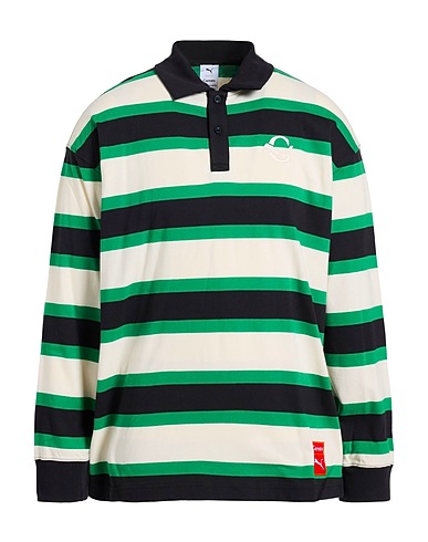 PUMA Polo shirt X CARROTS Green 100% Cotton
