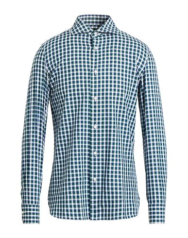 GIAMPAOLO Camisa de cuadros 100% Algodón