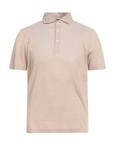 BARBA Napoli Polo shirt Sand 100% Cotton