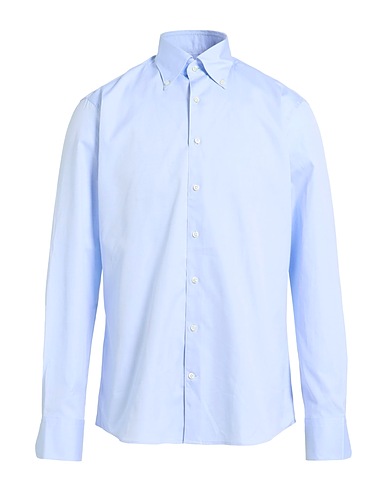STENSTRÖMS Solid color shirt Sky blue 100% Cotton