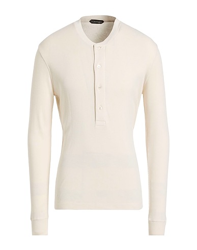 TOM FORD T-shirt Off white 50% Cotton, 50% Modal
