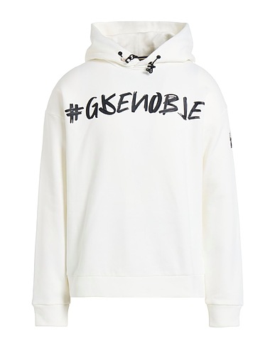 MONCLER GRENOBLE Hooded sweatshirt APRÈS-SKI White 55% Polyamide, 45% Cotton
