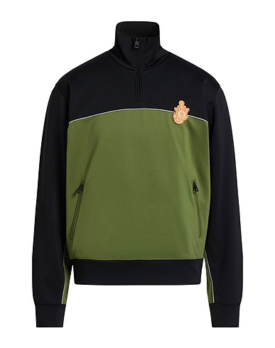 MONCLER Sweatshirt Black 94% Polyester, 6% Elastane