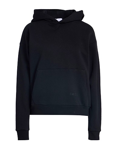 SHOE Hooded sweatshirt Black 100% Cotton
